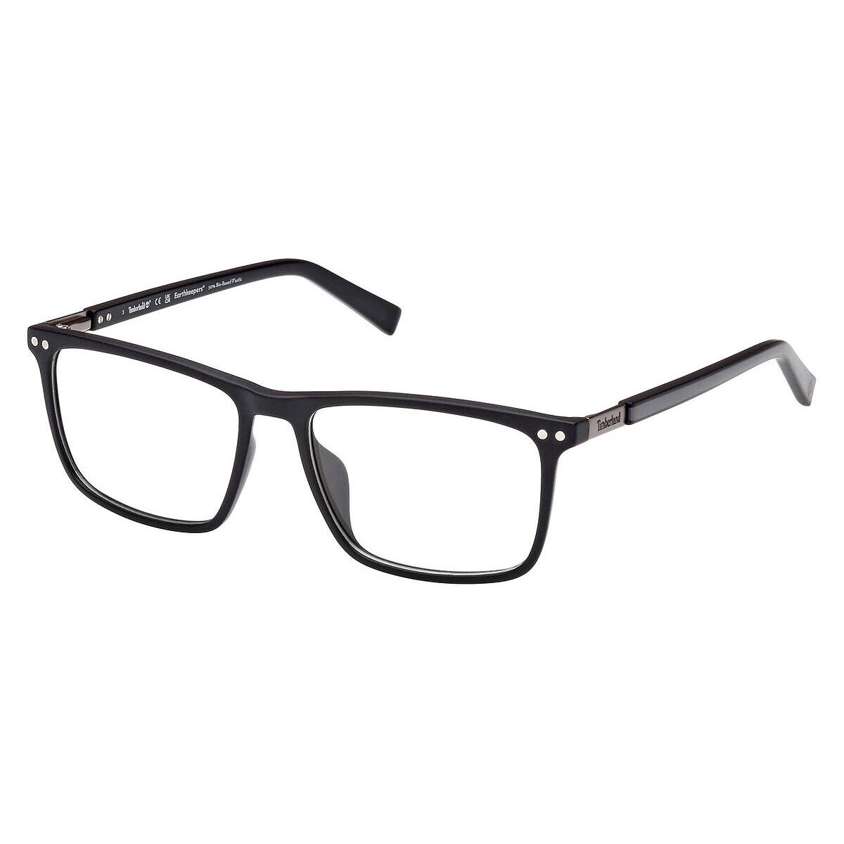 Timberland TB1824-H Eyeglasses Men Matte Black 55mm