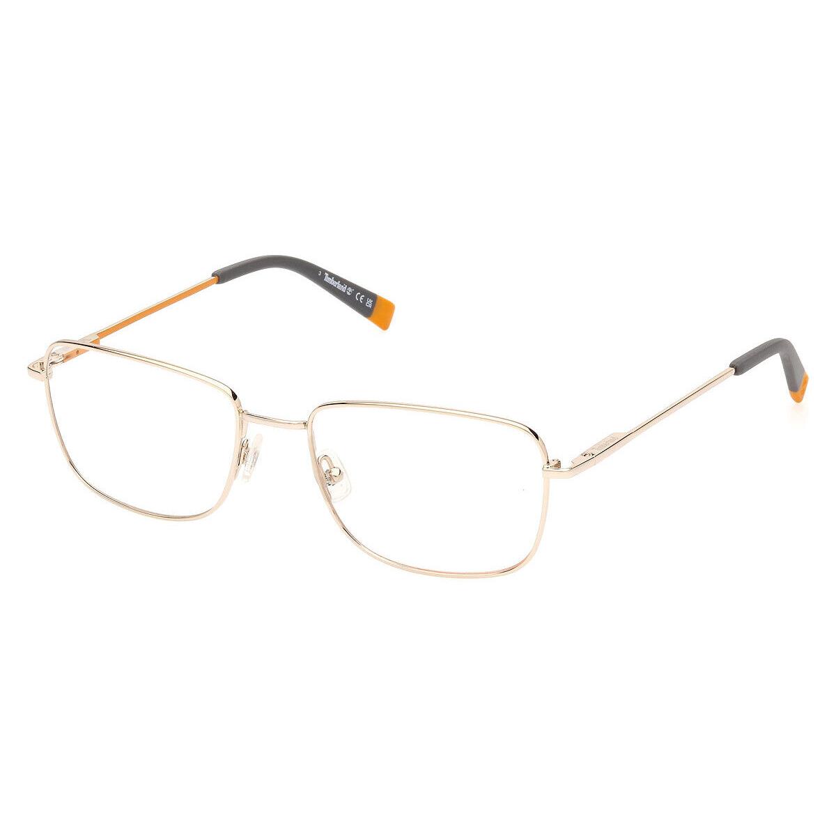 Timberland TB1844 Eyeglasses Men Pale Gold 55mm