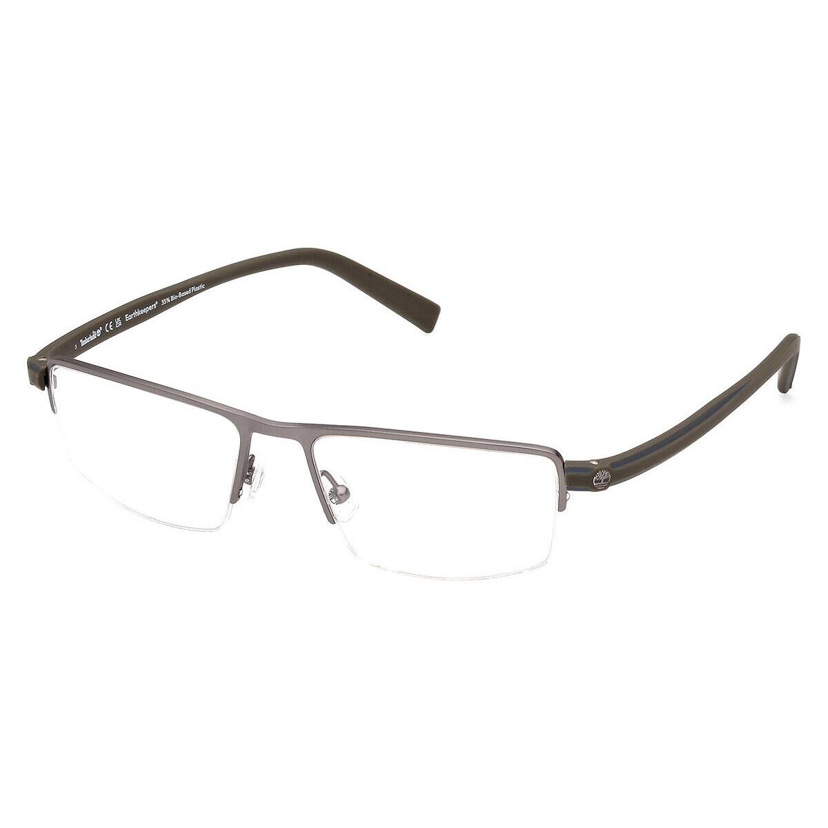 Timberland TB1821 Eyeglasses Men Matte Gunmetal 54mm