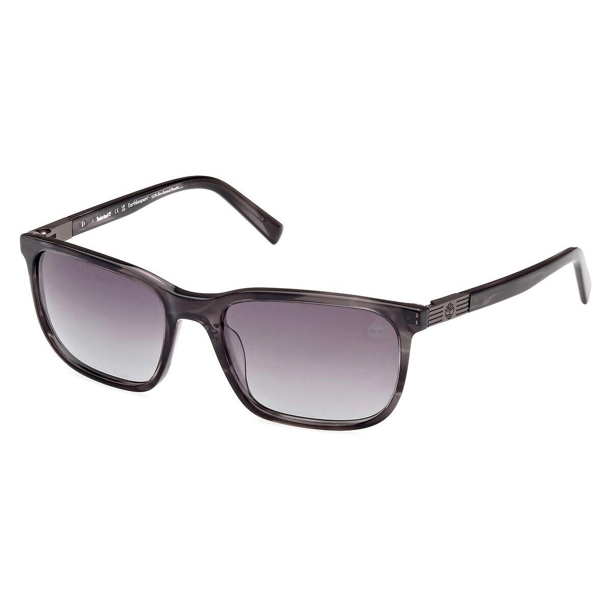 Timberland TB9318 Sunglasses Gray/other Smoke Polarized 56