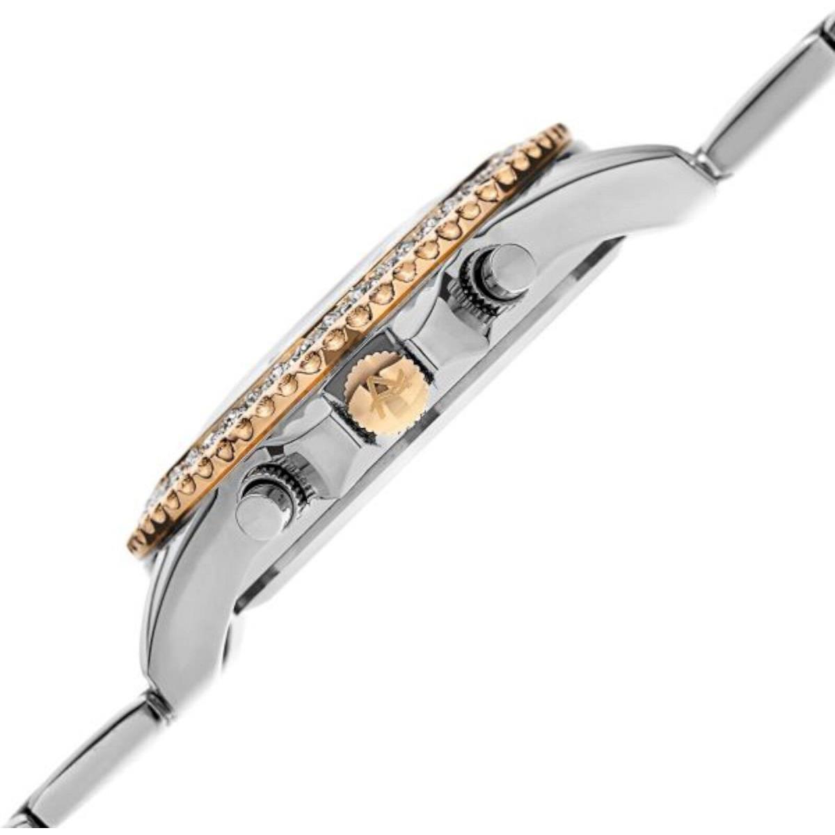 August Steiner AS8100TTG Women`s Multifunction Mop Two-tone Bracelet Watch