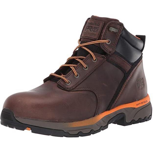 Timberland Pro Men`s 6 Steel Toe Industrial Boot Size 8M -A1WZ8