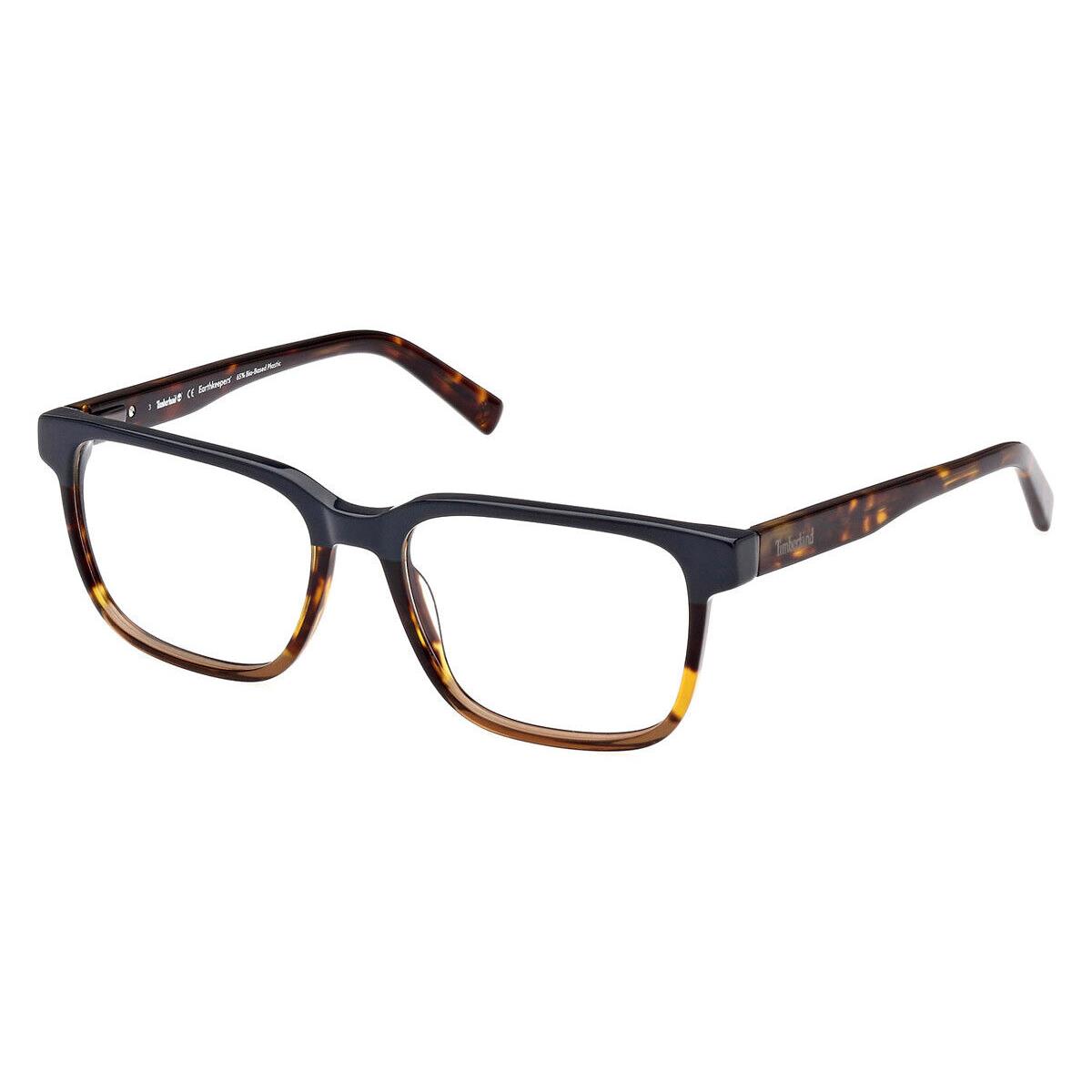 Timberland TB1788 Eyeglasses Men Dark Havana Square 55mm