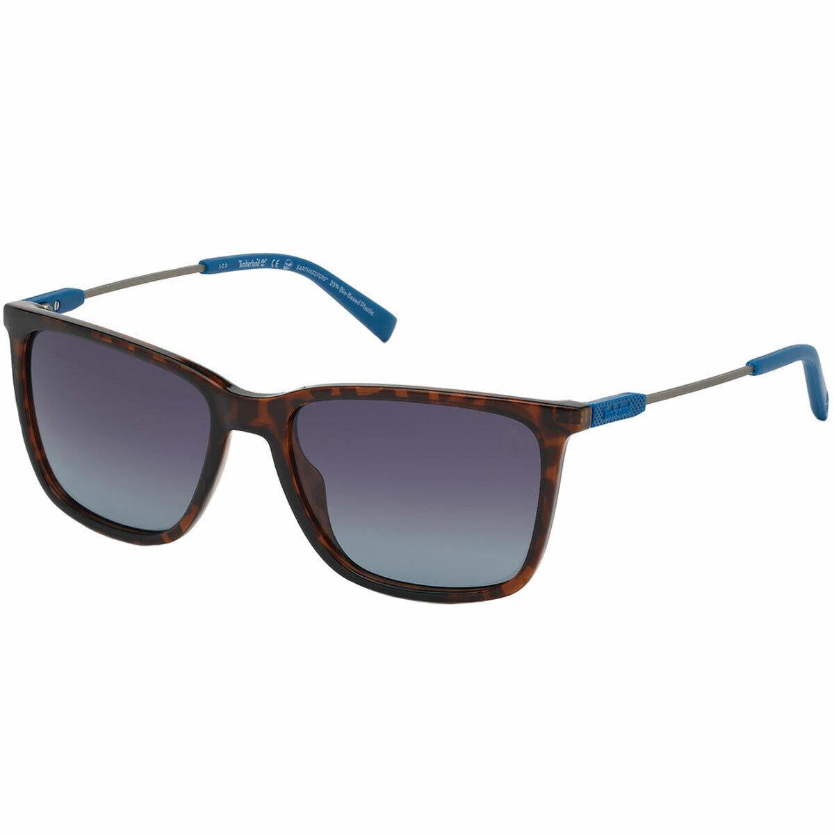 Timberland Men`s Sunglasses UV Protection Dark Havana Plastic Frame TB9209 5752D