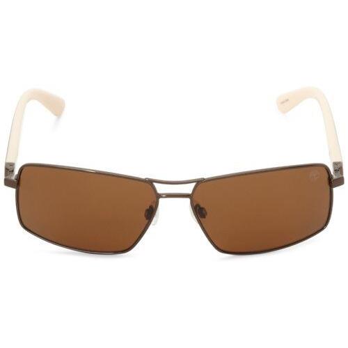 Timberland Sunglasses TB 9034 48H Polarized Shiny Brown / Brown 60 mm