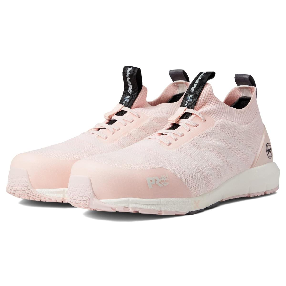 Man`s Shoes Timberland Pro Radius Knit Composite Safety Toe - Dusty Pink