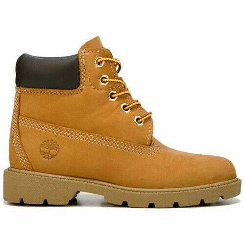 Timberland Classic Little Kids Toddler 6 Inch Waterproof Wheat Nubuck Boot 10860