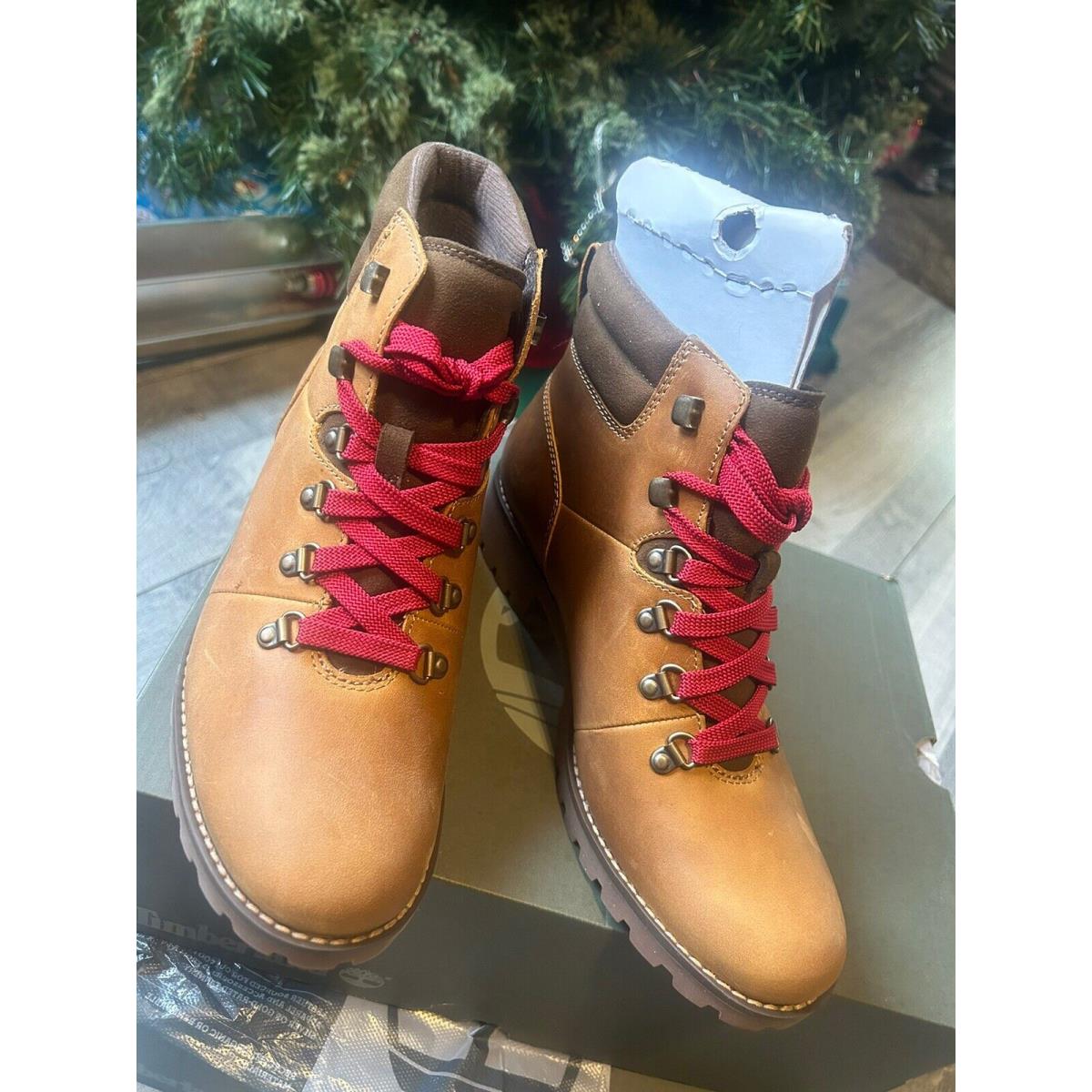 Timberland Ellendale Hiking Boots Wheat Water Resistant Wmns Sz:8.5 W Box