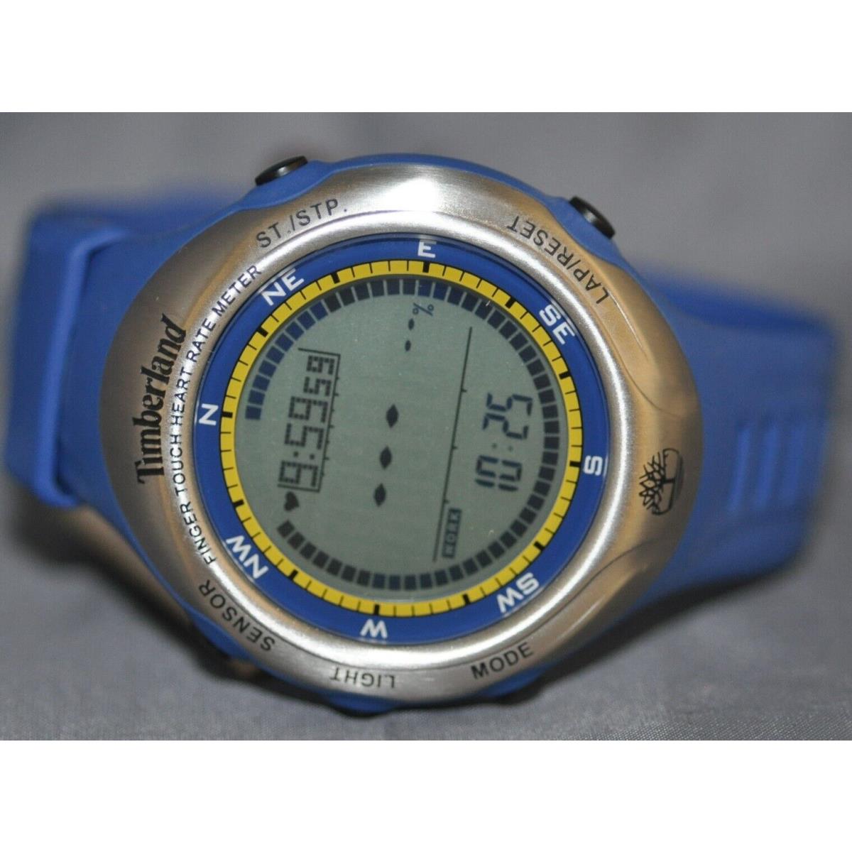 Timberland Men`s Washington Digital Dial Blue Plastic Watch 13386JPBUS/01