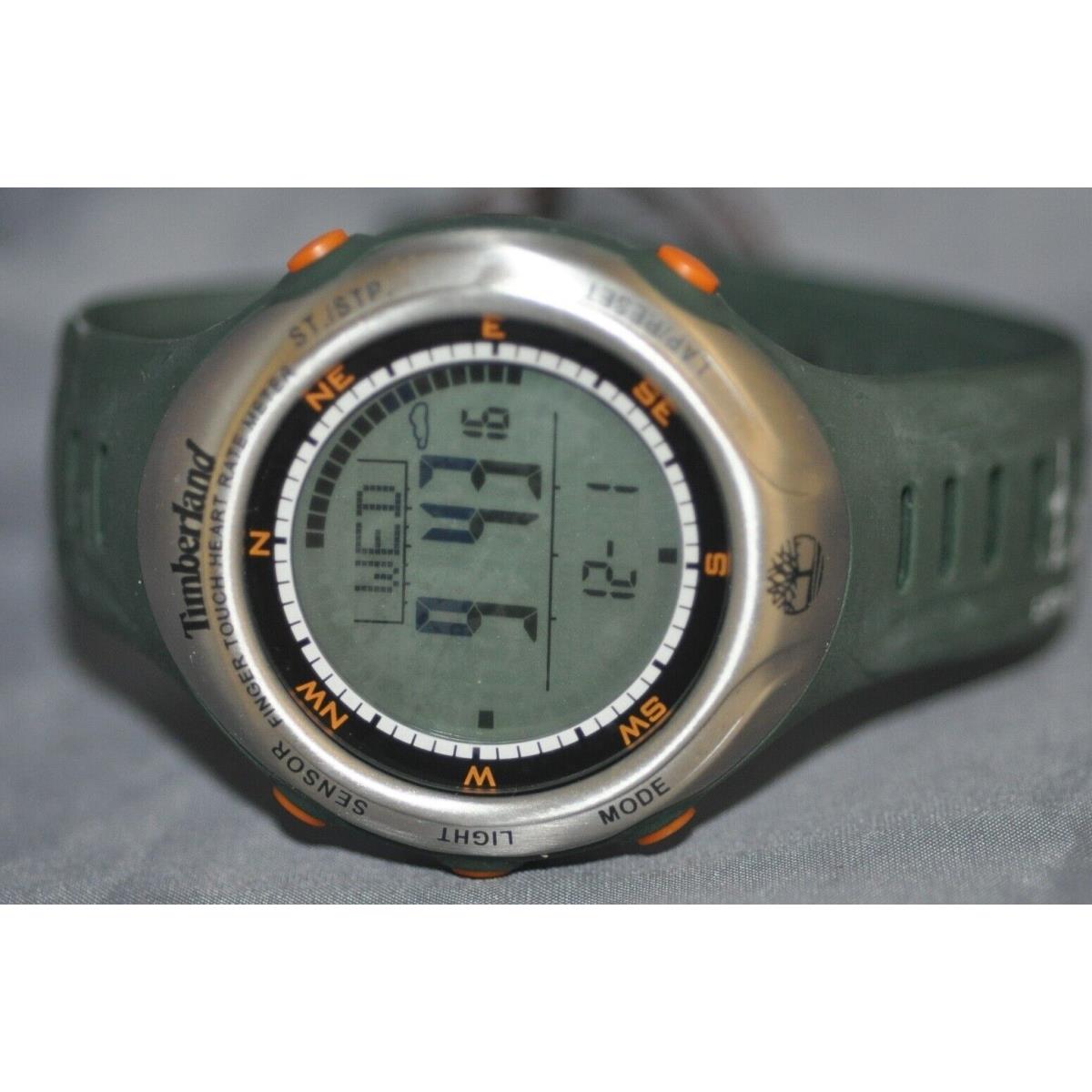 Timberland Men`s Washington Digital Dial Green Plastic Watch 13386JPGNS/01