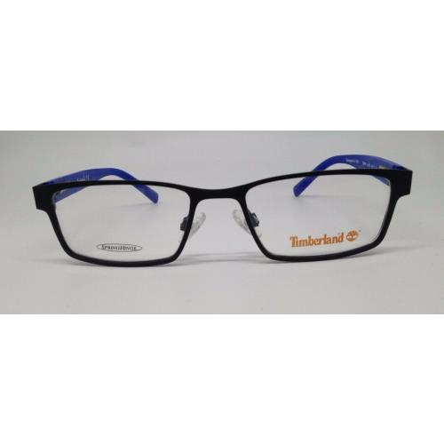 Timberland TB5056 Black/blue 002 Metal Eyeglasses Frame 49-17-135 RX