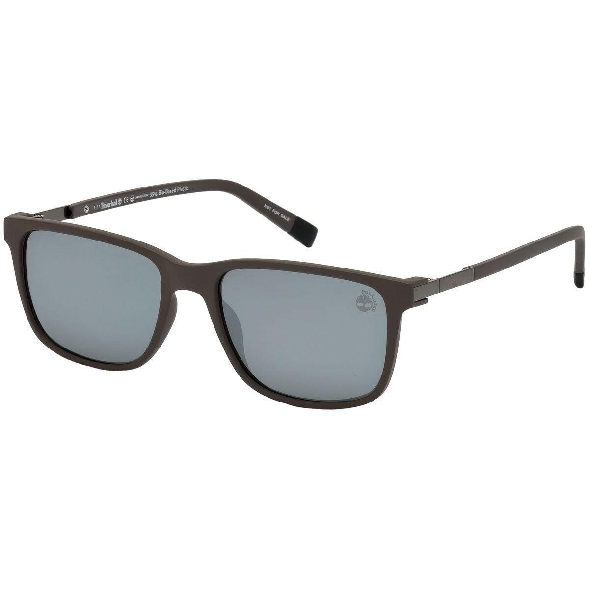 Timberland Sunglasses TB9152 47D Polarized Brown / Smoke Grey 56mm