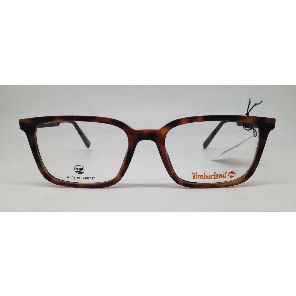 Timberland TB1621 Tortoise 052 Plastic Eyeglasses Frame 53-18-145 Earthkeepers