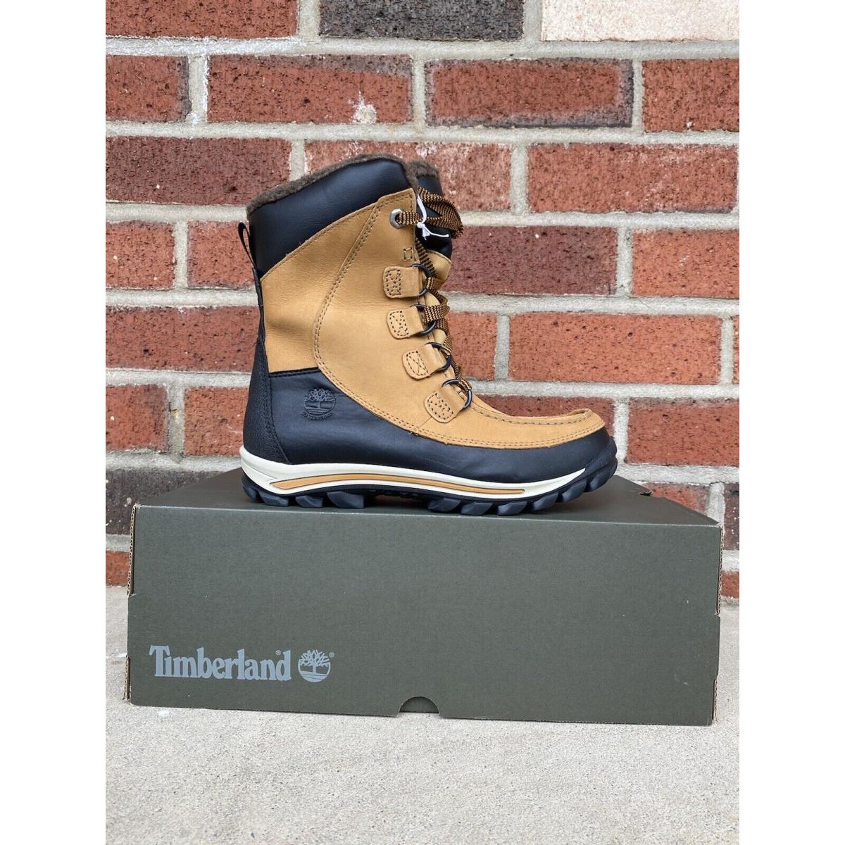 Timberland Junior Ridge Chillberg Snow Boots Waterproof Wheat 3591R. SZ:5