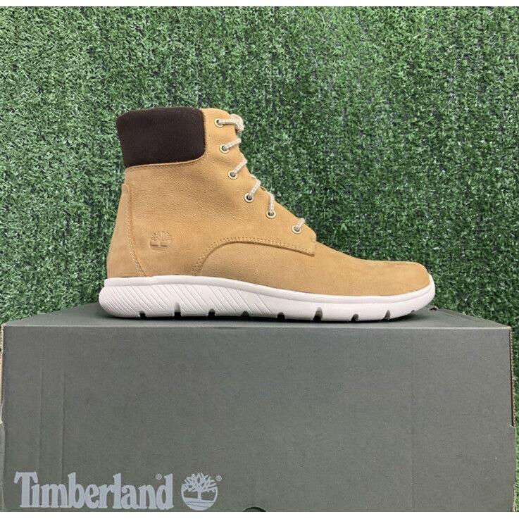 Timberland Women`s Boltero Lightweight Hightop Wheat Style A1QF7 Size 9.5M