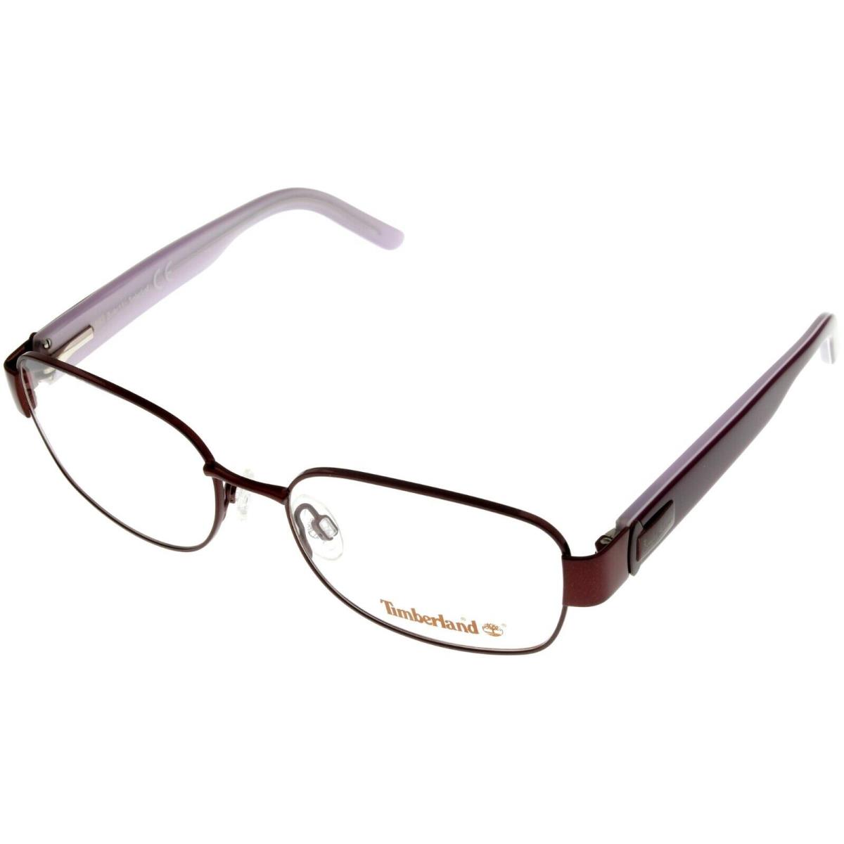 Timberland Optical Eyewear Frame Unisex Dark Red Rectangular TB1247 069