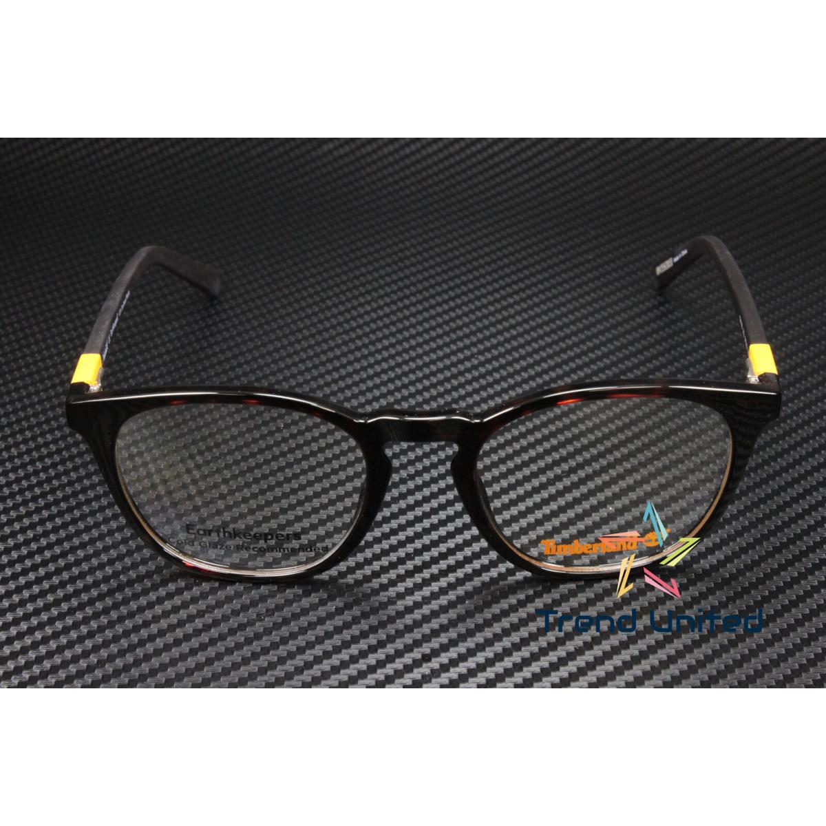 Timberland TB1766 052 Dark Havana Demo Lens 51 mm Men`s Eyeglasses