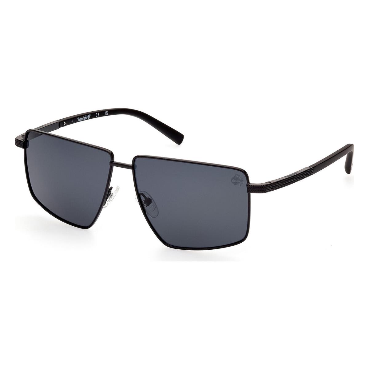 Timberland TB9286-02D-59 Matte Black Sunglasses