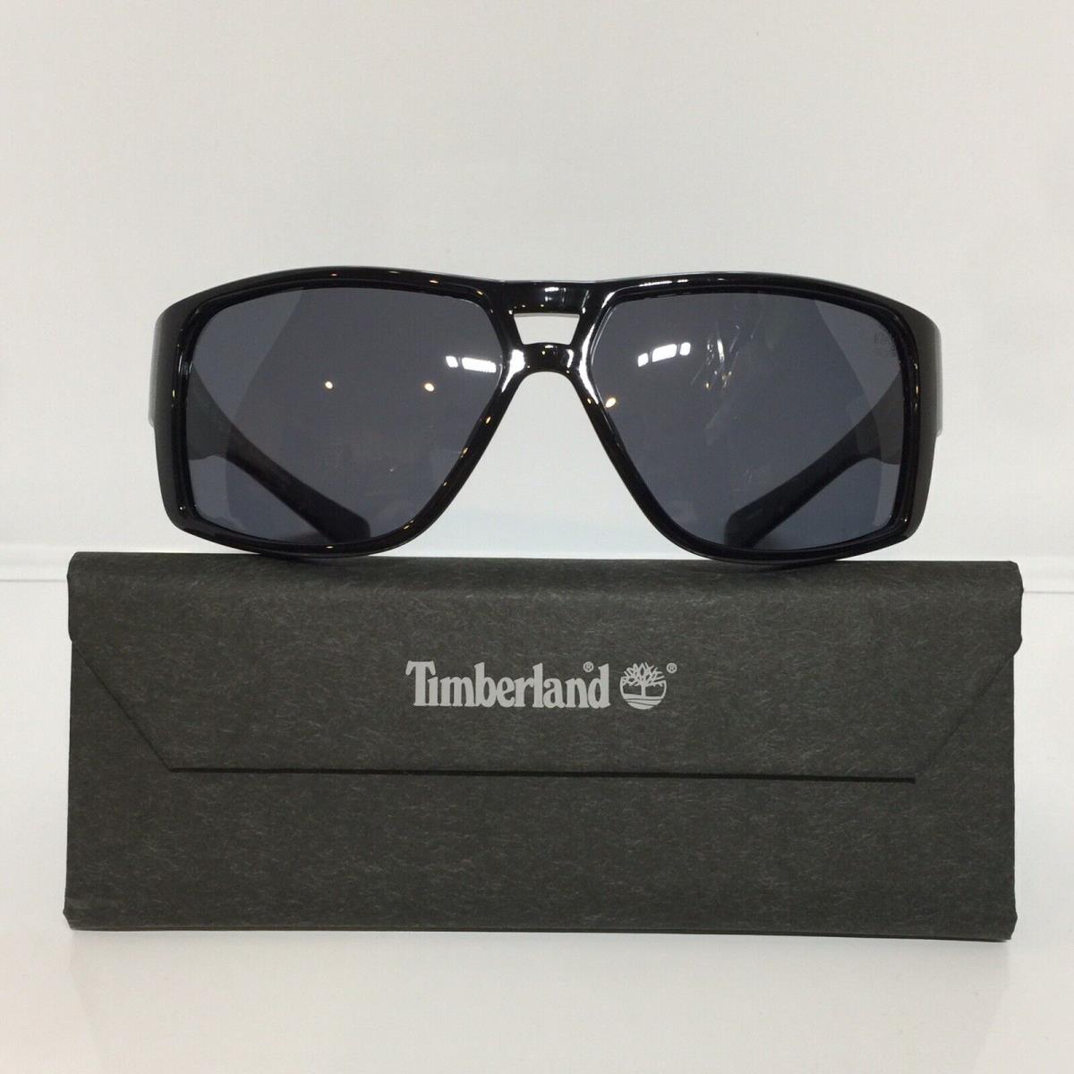 Timberland 9204 01D Black Plastic Grey Polarized Men s Sunglasses 60mm