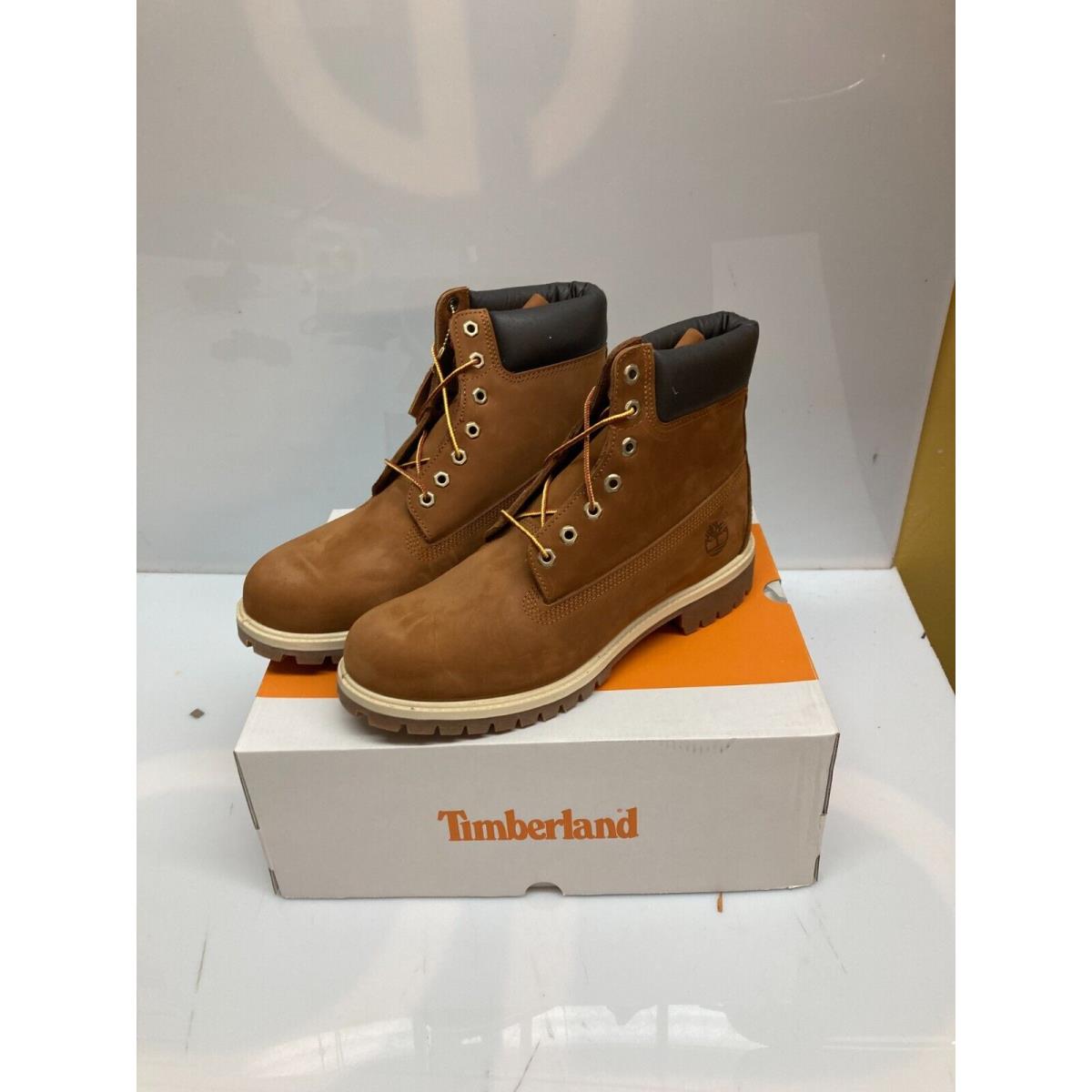 Men Timberland Premium 6-INCH Waterproof Boots Rust TB0 72066 827 Sz 11