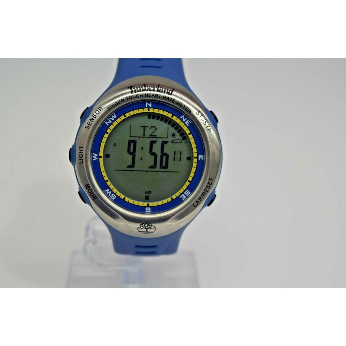 Timberland Multifunction Hrm Blue Rubber TBL.13386JPBUS/01 Watch