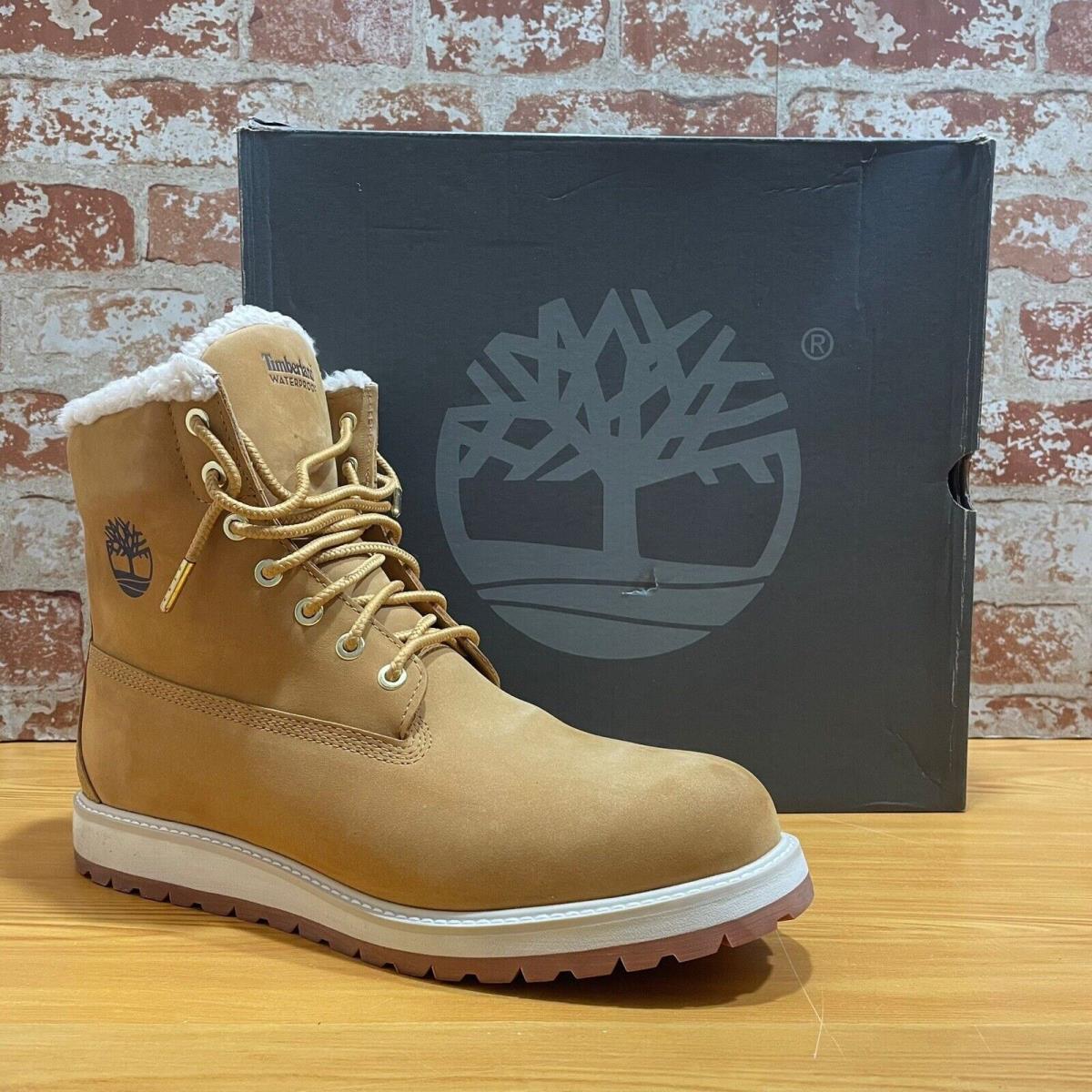 Timberland Richmond Ridge Waterproof Boot Wheat Nubuck Style A2M4T Size 9M