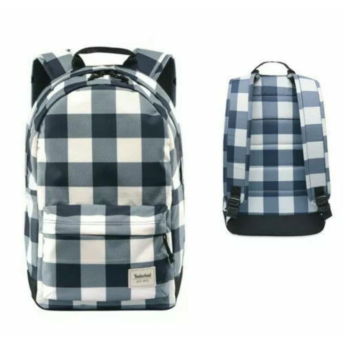 Timberland Crofton 22L Water Resistant Checkered Backpack A1LR2 182 A65D