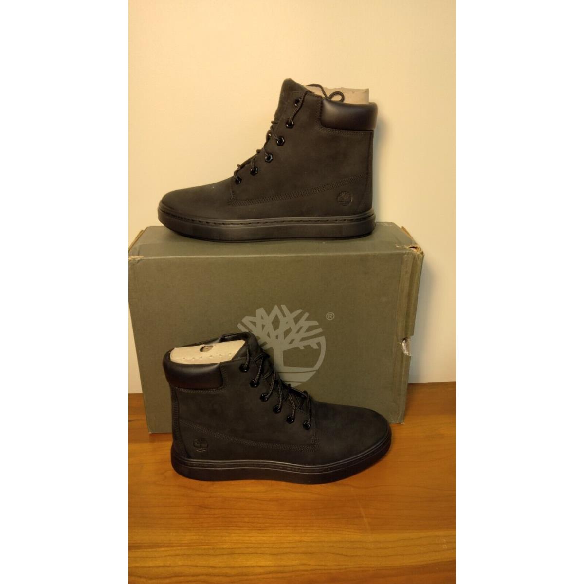 Women`s Timberland Londyn 6 Sneaker Boots Black Nubuck TB0A1IR5 001 Size 9.5