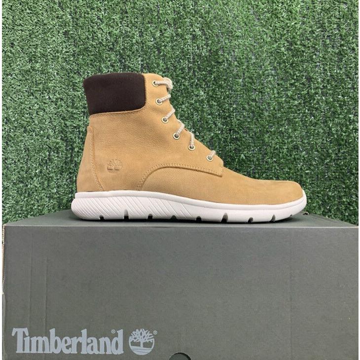 Timberland Women`s Boltero Lightweight Hightop Wheat Style A1QF7 Size 9M