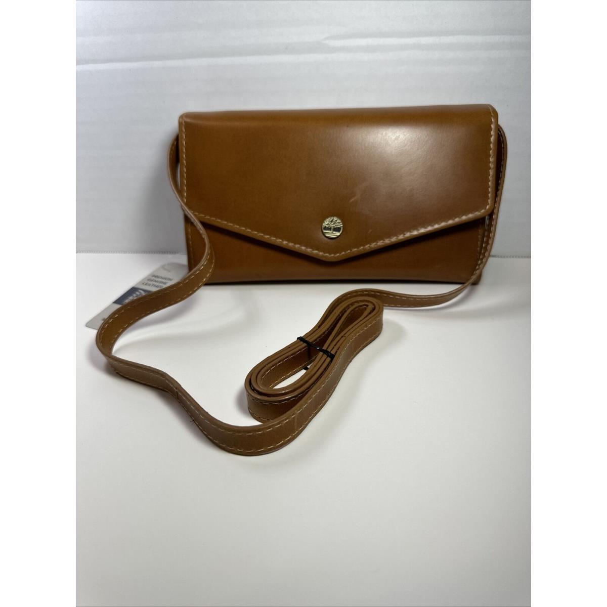 Timberland Women s Rfid Leather Crossbody Wallet Phone Bag W Detachable Strap