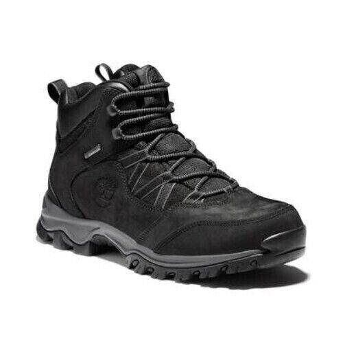 Timberland Men`s Mt. Major II Mid Waterproof Hiking Boots 9.5 9 1/2 Black