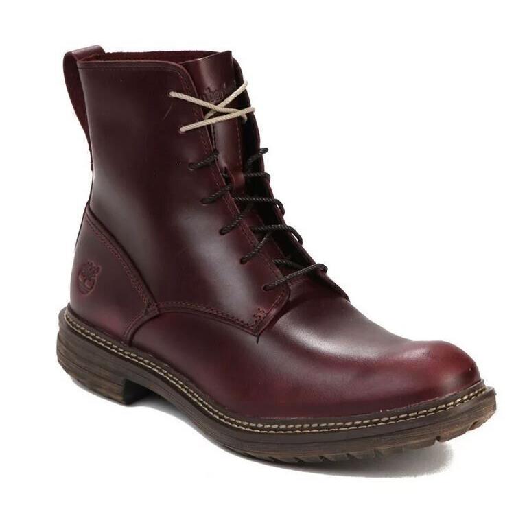 Timberland Men`s Boots Earthkeepers Tremont 6 Inch 5862R Burgundy US Men Size 8