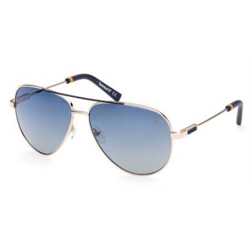 Timberland TB9270-32D-62 Gold Sunglasses