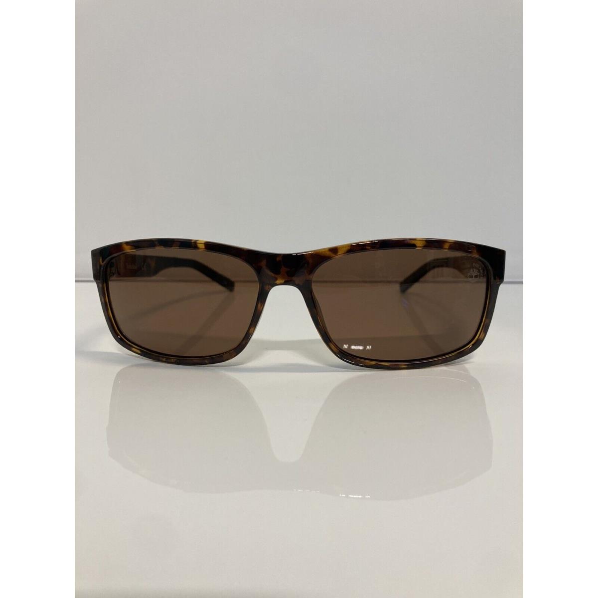 Timberland Polarized 9104S 62h Havana Plastic Sunglasses