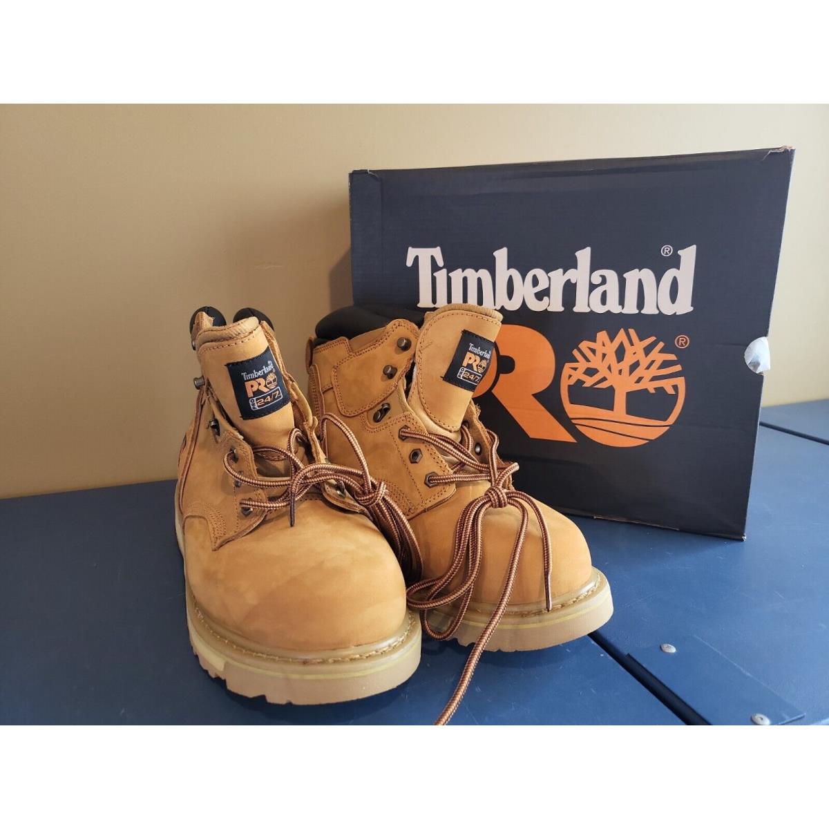 Timberland Pro Men`s Pit Boss 6 Inch Soft Toe Work Boot Size 12 W