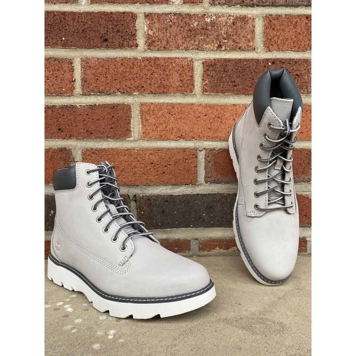 Timberland Women`s Keeley Field 6 Inch Boots Grey A26JM. SZ:9.5