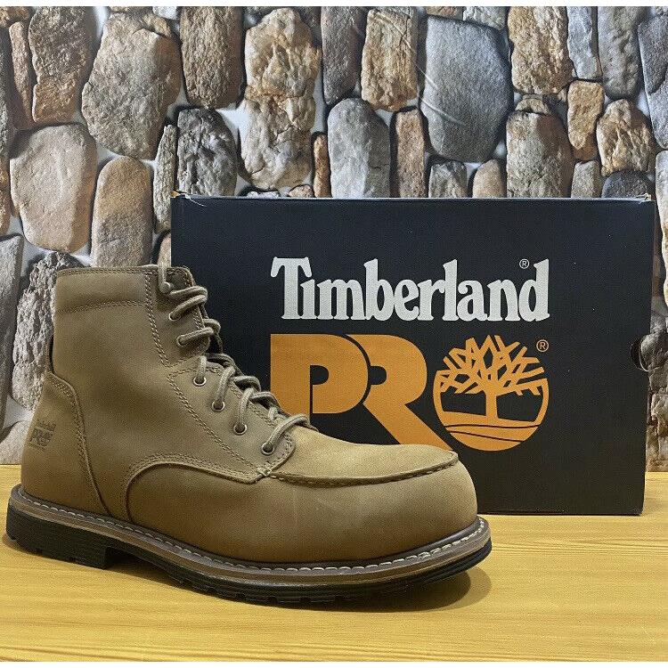 Men`s Timberland Pro Millworks 6 Comp Toe Boots 0A1RXN Size 13M