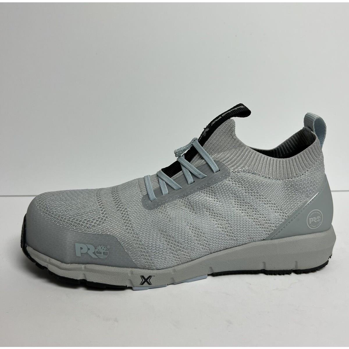 Timberland Pro Womens Radius Knit Slip On Sneaker Gray Size 9.5W