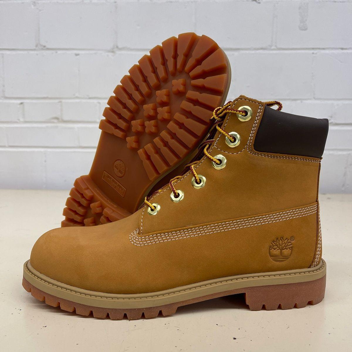 Timberland Premium Junior 6-inch Waterproof Boot Kids` Size US 6.5