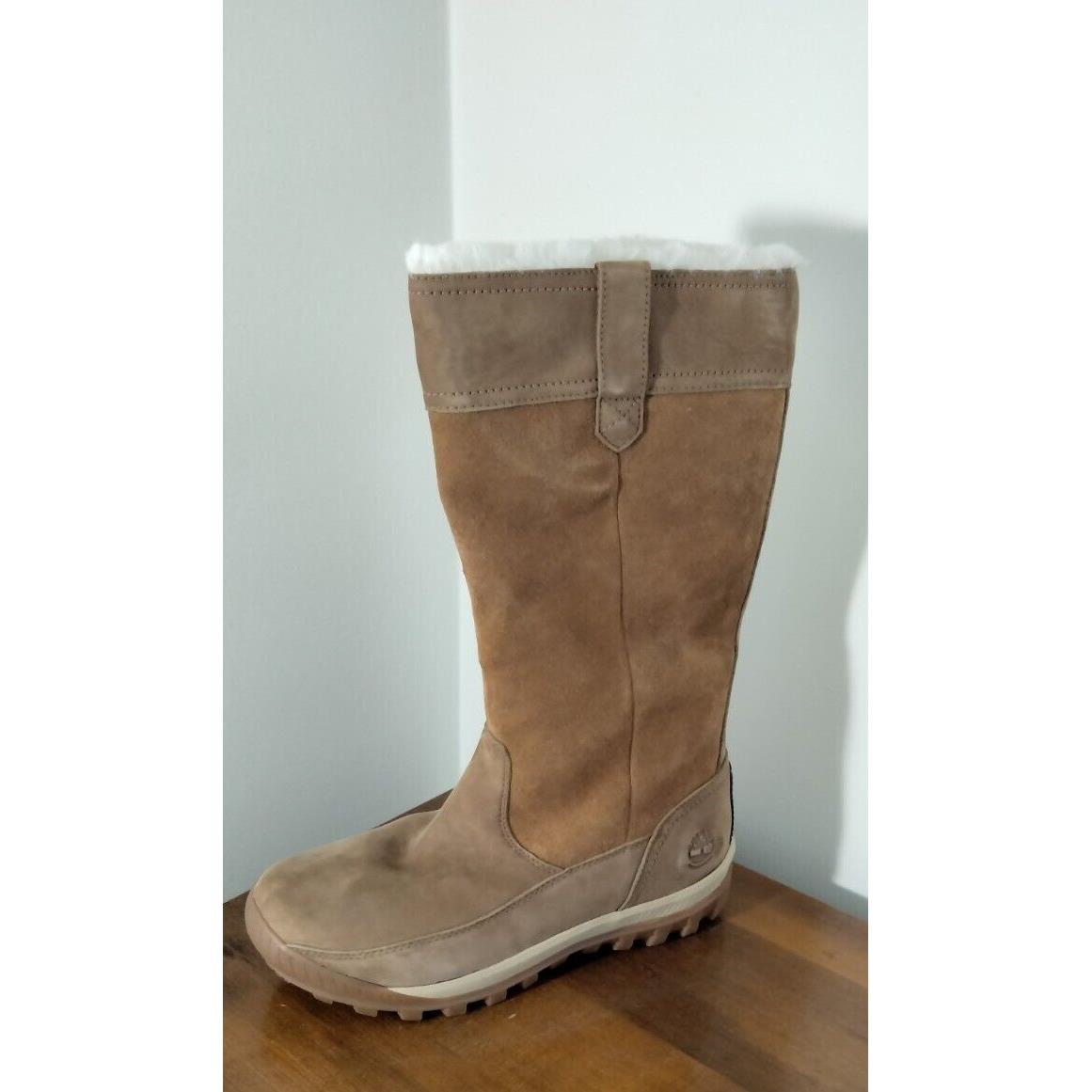 Timberland Women`s Mt. Hayes Wtp Pull-on Boots Fleece Linings A1ZF7 Size 9.5