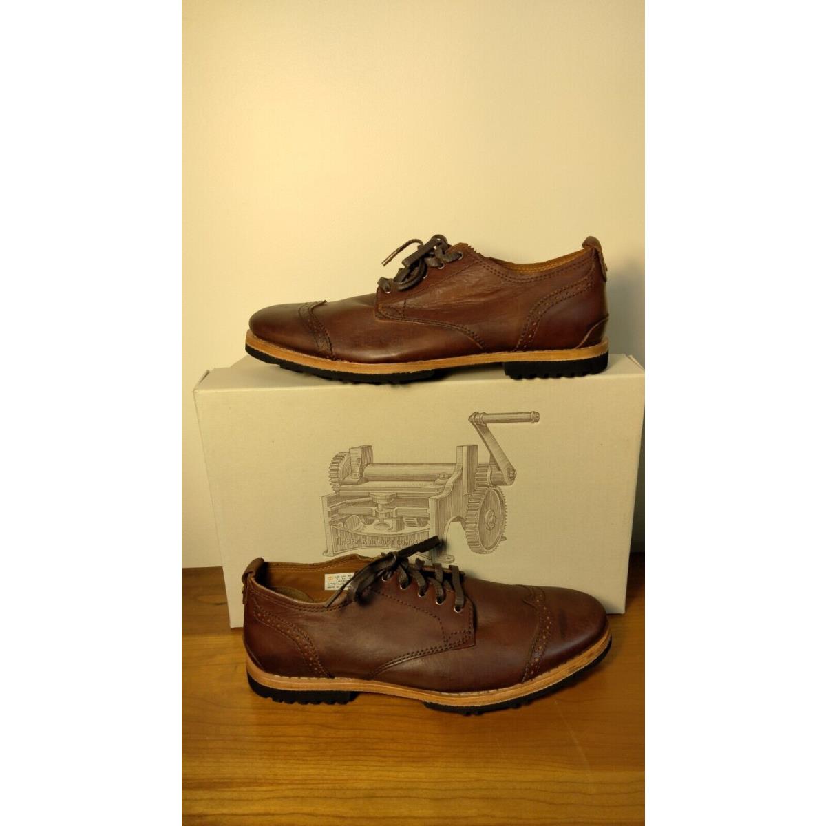 Timberland Boot Company Bardstown Brogue Oxford Men Size 13 Puce