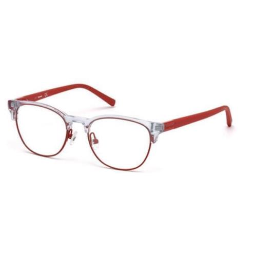 Timberland TB1602-027-51 Clear Red Eyeglasses