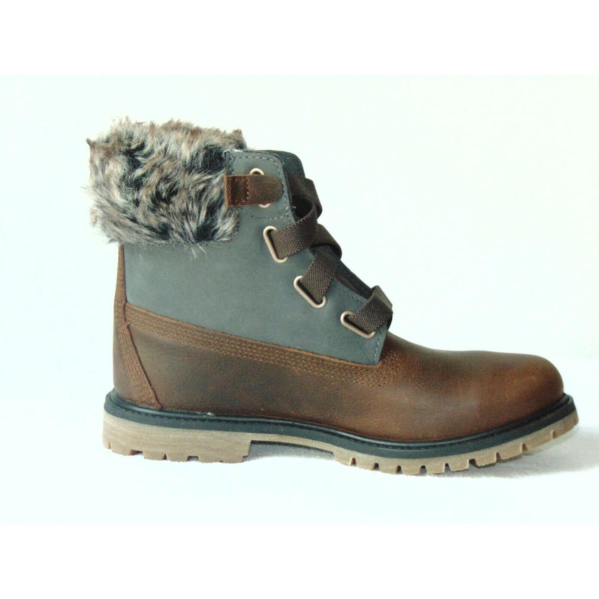 Women`s Timberland Premium WP Convenience Boot Brown Nubuck Style: A1YUP Us: 6.5