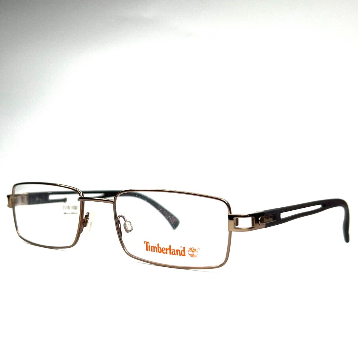 Timberland TB1138 048 Dark Brown Rectangle Mens Eyeglasses Frames 53 19 140 mm