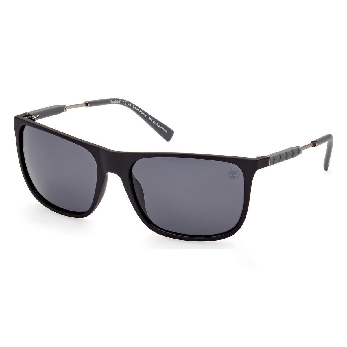 Timberland TB9281-02D-62 Matte Black Sunglasses