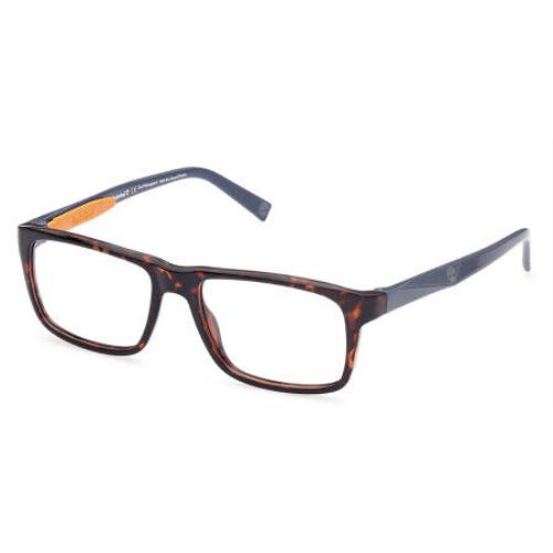 Timberland TB1744-052-53 Havana Blue Eyeglasses