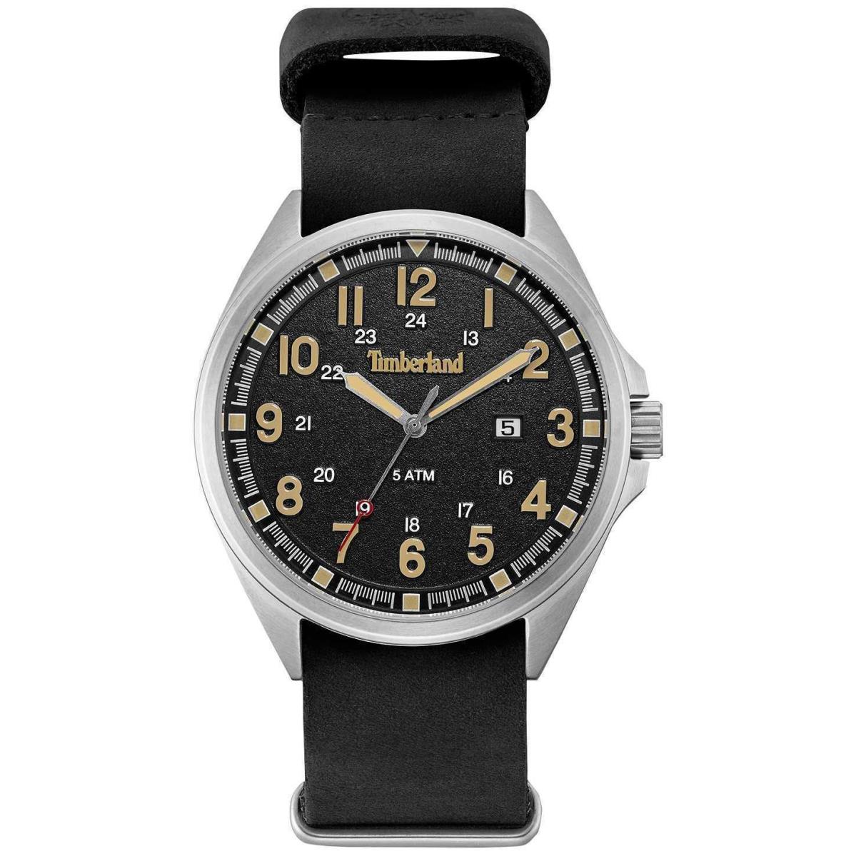 Timberland Raynham Interchangeable Strap Watch 44x48mm Black