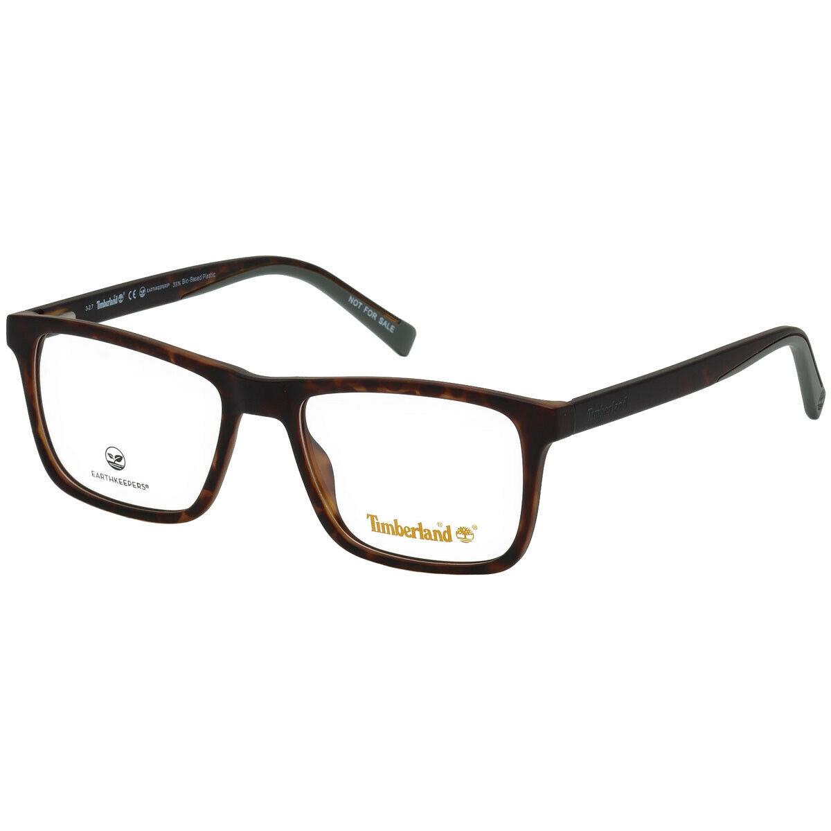 Timberland Eyeglasses TB1596 052 Dark Havana W/demo Lens 54mm