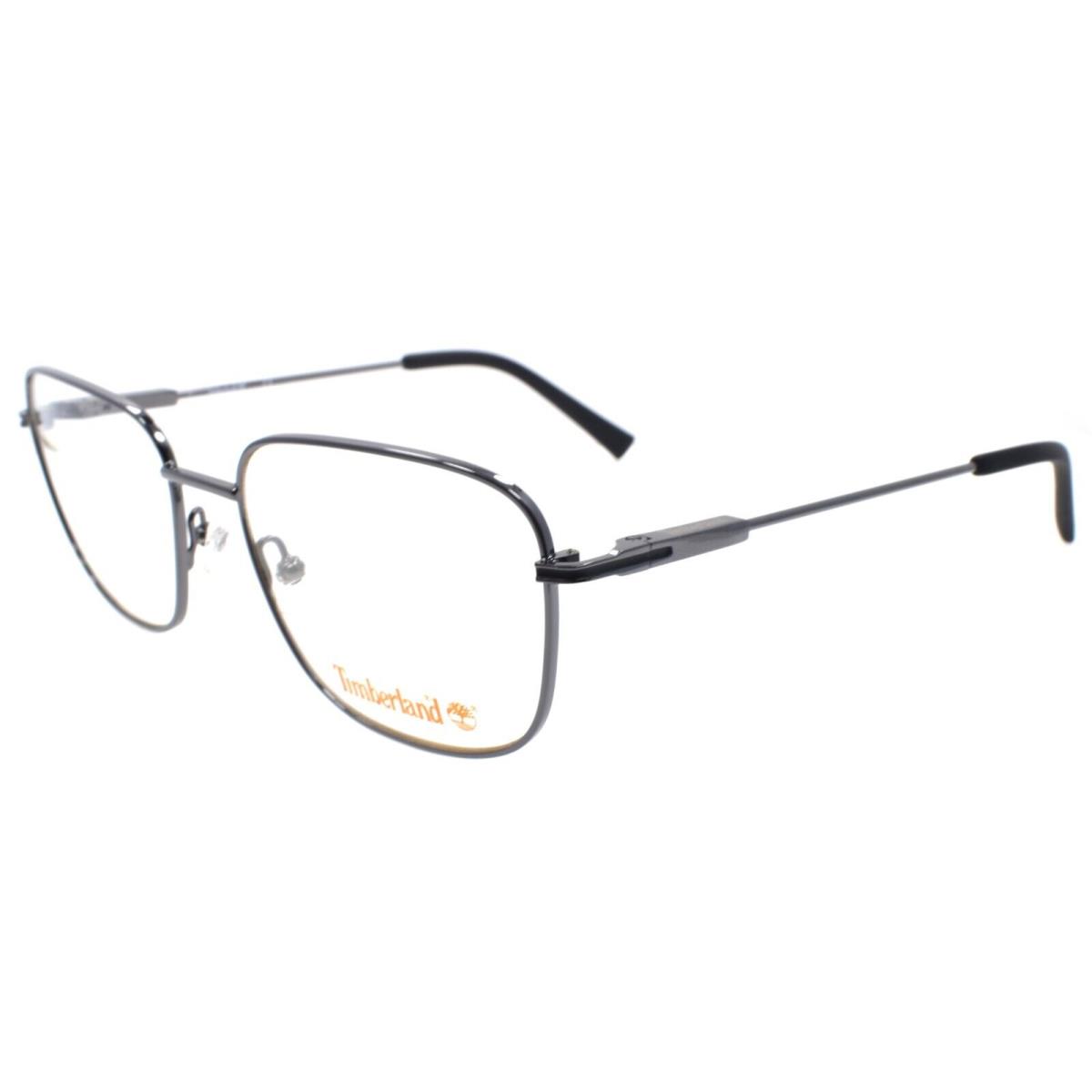 Timberland TB1757 006 Men`s Eyeglasses Frames 54-18-145 Shiny Dark Nickelt