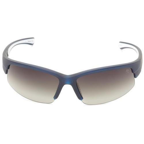 Timberland TB9048 92R Blue Frame Rectangle Gray 69-16-135mm Polarized Sunglasses